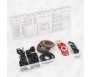 125 PC WASHER ASSORTMENT RUBBER O-RING HOSE GASKET FLAT AUTO GROMET SET KIT